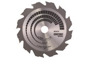 Cirkelzaag - Bosch RUNDSAVKL CONSTRUCT 160X2.6X20/16MM 12T - 2608640630