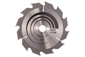Cirkelzaag - Bosch RUNDSAVKL OPTILINE Ø160X1.8X20/16MM 12T - 2608641170