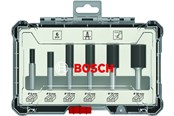 Router - Bosch OVERFRÆSERSÆT HM LIGE 1/4 6 DELE - 2607017467