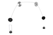 Muurbevestigingen, AV-bevestigingen & AV-meubels - Deltaco ultra-slim picture wall 37"-70" 50kg 1 - Max 50 kg - recommended for 70" - ARM-1104