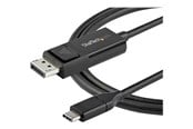 USB-kabel - StarTech.com 3.3 ft. (1 m) USB-C Aan DisplayPort 1.2 Cable - Bi-Directional - USB / DisplayPort cable - 1 m - CDP2DP1MBD