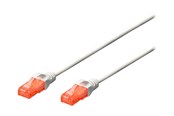 Netwerk - kabel - DIGITUS CAT 6 U-UTP Patch Cord - 1m - Wit - 1m - DK-1617-010/WH