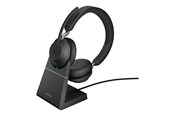 Headphones/Headsets - Jabra Evolve2 65 Link380a MS Stereo Stand Black - 26599-999-989