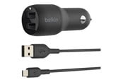 Mobiel - Adapters & Opladers - Belkin BOOST CHARGE Dubbele Oplader - CCB001btBK