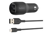 Mobiel - Adapters & Opladers - Belkin BOOST CHARGE Dual Charger - CCD001bt1MBK