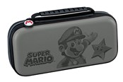 Gaming accessoires - BigBen Interactive Nintendo Switch Official Travel Case Grey Mario - NNS46G