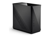 Case - Fractal Design Era ITX - Carbon TG - Case - Minitower - Zwart - FD-CA-ERA-ITX-BK