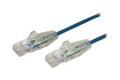 Netwerk - kabel - StarTech.com 1m CAT6 Cable - Blauw Slim CAT6 Patch Cord - Snagless - LSZH - patch cable - 1 m - Blauw - Blauw - 1m - N6PAT100CMBLS