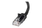Netwerk - kabel - StarTech.com Cat6 Ethernet Cable - 30.5 m - black - Zwart - 30m - N6PATCH100BK