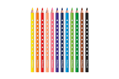 Hobby artikelen - Pelikan 12 col.pencils SILVERINO triangular.thick BSD12DN - 100401596