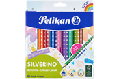 Hobby artikelen - Pelikan 12 col.Pencils SILVERINO triangular.thin.long BD24LN - 100401598