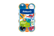 Hobby artikelen - Pelikan SCHILDOOS 8 KLEUREN + KWAST 723122 - 723122