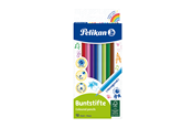 Hobby artikelen - Pelikan 12 col.Pencils standard long BS12LN - 100401614