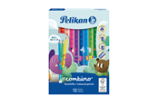 Hobby artikelen - Pelikan 12 COMBINO JUMBO COLOR PENCILS - 100401660