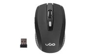 Muis - Natec Kantoor MY-03 - Muis - Optisch - 6 knoppen - Zwart - UMY-1076