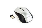 Muis - Gembird MUSW-4B-02-BS - Muis - 2.4 GHz - black/silver - Muis - Optisch - 4 knoppen - Zilver - MUSW-4B-02-BS