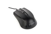 Muis - Gembird Wired optical mouse 4B-01 - Muis - Optisch - 4 knoppen - Zwart - MUS-4B-01