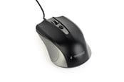 Muis - Gembird MUS-4B-01-GB - Muis - USB - Ruimte Grijs/zwart - Muis - Optisch - 4 knoppen - Grijs - MUS-4B-01-GB