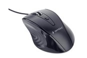 Muis - Gembird Wired optical mouse 4B-02 - Muis - Optisch - 4 knoppen - Zwart - MUS-4B-02