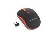 Muis - Gembird Wireless optical mouse 4B-03 - Muis - Optisch - 4 knoppen - Rood - MUSW-4B-03-R