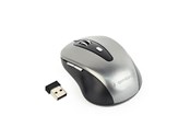 Muis - Gembird Wireless optical mouse 4B-04 - Muis - Optisch - 4 knoppen - Grijs - MUSW-4B-04-BG