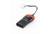 Geheugenkaart - adapter en kaartlezer - Gembird Card reader USB MicroSD card - FD2-MSD-3
