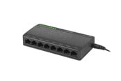 Switch - Lanberg DSP1-1008 - Schakelaar - 8 ports - unmanaged - DSP1-1008