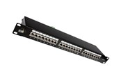 Accessoires - Solarix patch panel with cable management - 1U - SX24-6-STP-BK