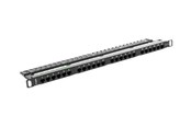 Accessoires - Lanberg PPU5-0024-B - patch panel - 0.5U - 19" - PPU5-0024-B