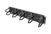 Rackkoffers - Lanberg Type B rek kabelbeheerpaneel met borstel - 2U - AK-1204-B