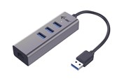 USB hub - I-Tec USB 3.0 Metal 3-Port USB hub - 3 - Grijs - U3METALG3HUB