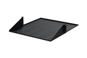 Rackkoffers - StarTech.com 2 Post Server Rack Shelf - Vented - Center Mount - Black - Supports up to 75 lb. - 2 post Network Rack Shelf rack shelf - 2U - CABSHF2POSTV2