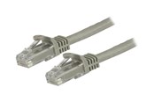 Netwerk - kabel - StarTech.com 7.5 m CAT6 Cable - Grijs Patch Cord - Snagless - ETL Verified - patch cable - 7.5 m - Grijs - Grijs - 7.5m - N6PATC750CMGR