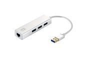 USB hub - LevelOne USB-0503 - hub - 3 ports USB hub - 3 - Wit - USB-0503
