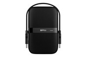 Harde schijf - Extern - Silicon Power Armor A60 - 2TB - External Hard drive - Black - SP020TBPHDA60S3A
