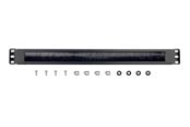 Rackkoffers - Gembird Rack kabelinvoerpaneel met borstel - 1U - 19A-BRUSH-02