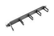 Rackkoffers - Lanberg Type B rek kabelbeheerpaneel - 1U - AK-1202-B