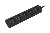 Voedingskabel (extern) - Lanberg - power strip - PS0-05E-0300-BK