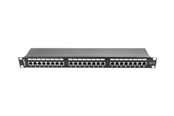 Accessoires - Lanberg PPS6-1024-B - patch panel - 1U - 19" - PPS6-1024-B