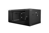 Rackkoffers - Lanberg WF01-6404-10B Rack Cabinet 19" Muurbevestiging 4U 600x450 V2 - WF01-6404-10B
