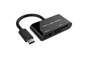 Geheugenkaart - adapter en kaartlezer - Gembird Kaartlezer - USB-C 3.1 Gen 1 - UHB-CR3-02