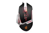 Muis - Conceptronic DJEBBEL 8 - Muis - USB - Zwart Zilver - Muis - Optisch - 8 knoppen - Zilver - DJEBBEL02B