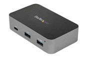 USB hub - StarTech.com 3-Port USB-C Hub with LAN Port - 10Gbps - 2xA & 1xC - Powered - hub - 3 ports USB hub - 3 - Grijs - HB31C2A1CGS