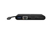 Docking station - Belkin USB-C Multimedia Adapter - HDMI/VGA/GigE - AVC005BTBK