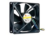 Case Fan - QNAP 92X92X25MM FAN 12V 4PIN - Case ventilator - 92mm - Black - FAN-9CM-T01