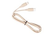USB-kabel - Jabra Evolve2 USB Cable USB-C to USB-C 1.2m Beige - 14208-34
