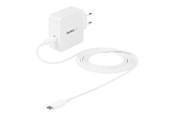 Mobiel - Adapters & Opladers - StarTech.com USB-C Wall Charger - 60W PD 1m cable - Portable Reizen USB Type C Fast Charge Universal Laptop AV / multimedia paneel - USB IF/CE Certified (WCH1CEU) Stroom AV / multimedia paneel - WCH1CEU