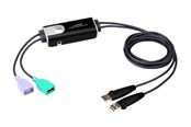 Switch - ATEN 2-Port USB Boundless Cable KM Schakelaar - CS62KM-AT