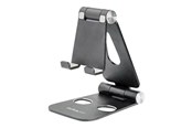 Mobiel - Overige accessoires - StarTech.com Phone and Tablet Stand - Opvouwbaar - Multi Angle - Aluminum - Zwart - Adjustable Smartphone / Tablet Stand - PC stand - USPTLSTNDB