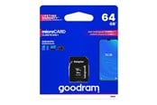 Geheugenkaart - GOODRAM Karta pamieci microSD 64GB CL10 UHS I + AV / multimedia paneel - M1AA-0640R12